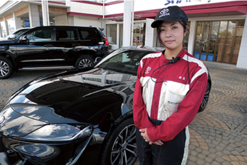 佐賀工業専門学校 女性メカニック