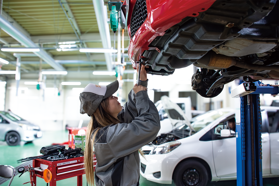 佐賀工業専門学校 自動車学科1